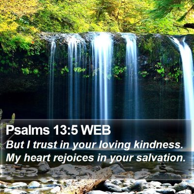 Psalms 13:5 WEB Bible Verse Image