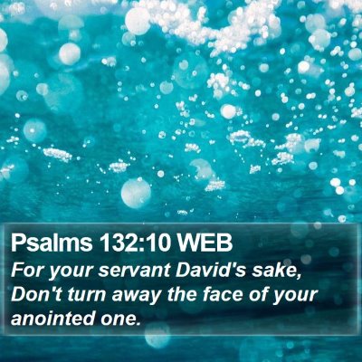 Psalms 132:10 WEB Bible Verse Image