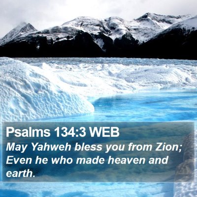 Psalms 134:3 WEB Bible Verse Image