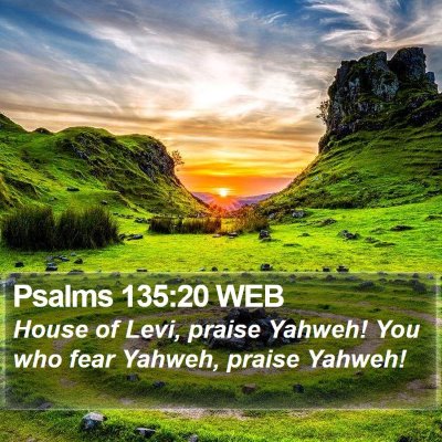 Psalms 135:20 WEB Bible Verse Image