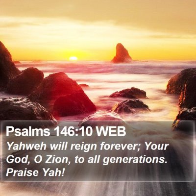 Psalms 146:10 WEB Bible Verse Image