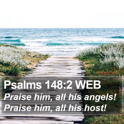Psalms 148:2 WEB Bible Verse Image