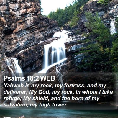 Psalms 18:2 WEB Bible Verse Image