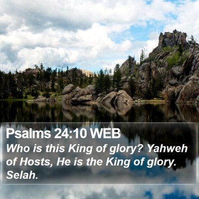 Psalms 24:10 WEB Bible Verse Image