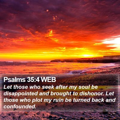 Psalms 35:4 WEB Bible Verse Image
