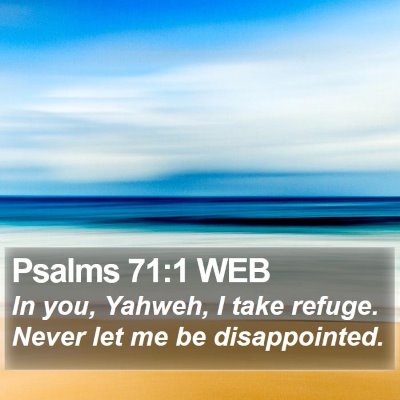 Psalms 71:1 WEB Bible Verse Image
