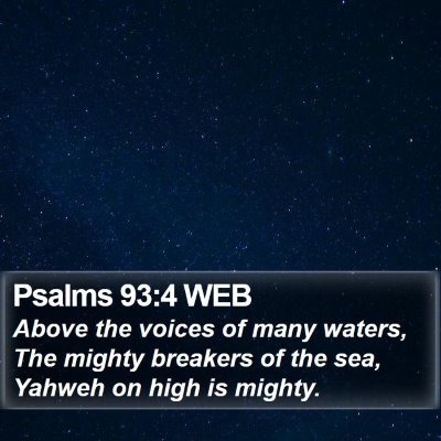 Psalms 93:4 WEB Bible Verse Image
