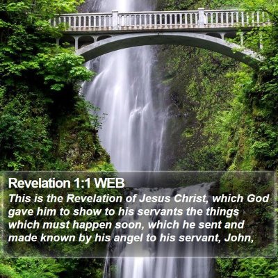 Revelation 1:1 WEB Bible Verse Image