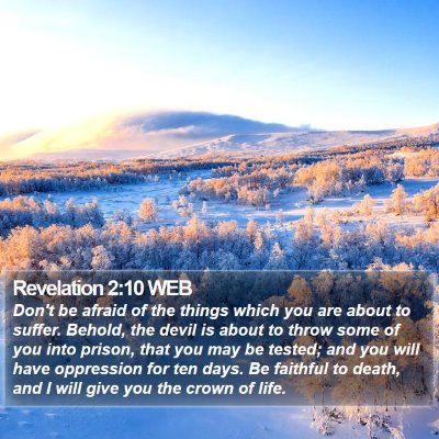 Revelation 2:10 WEB Bible Verse Image