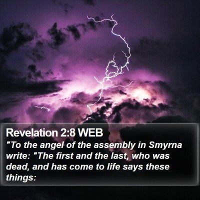 Revelation 2:8 WEB Bible Verse Image