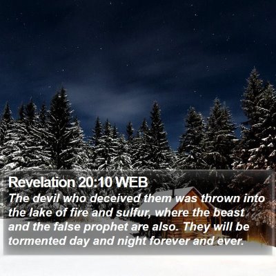 Revelation 20:10 WEB Bible Verse Image