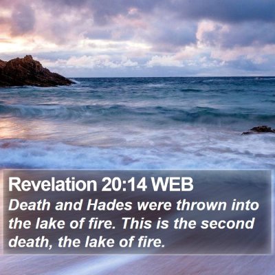 Revelation 20:14 WEB Bible Verse Image