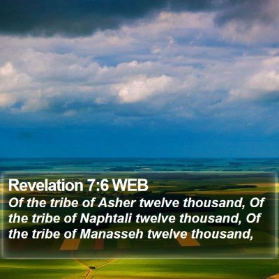 Revelation 7:6 WEB Bible Verse Image
