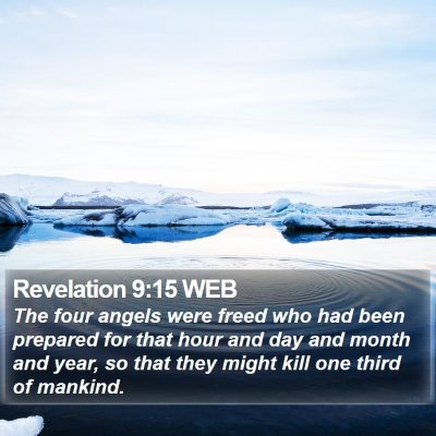 Revelation 9:15 WEB Bible Verse Image