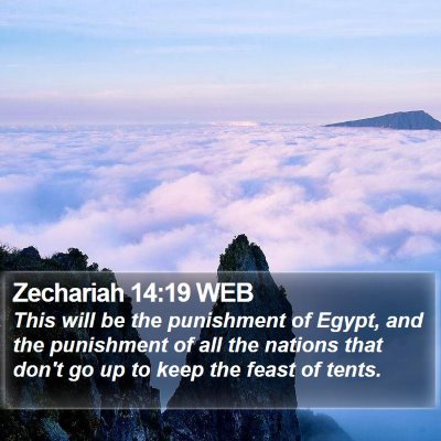 Zechariah 14:19 WEB Bible Verse Image