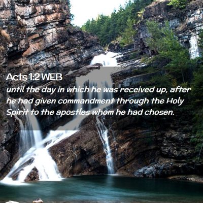 Picture 02 - Acts 1:2 WEB - until the day in which he was received up, after - Bible Verse Picture