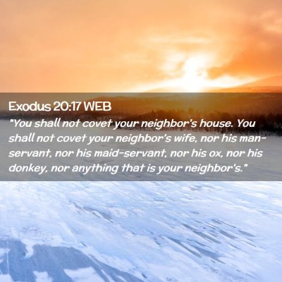 Picture 02 - Exodus 20:17 WEB - 