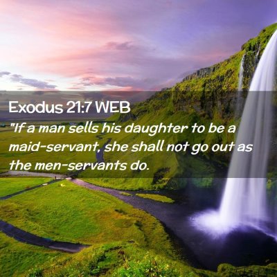 Picture 02 - Exodus 21:7 WEB - 