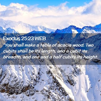 Picture 02 - Exodus 25:23 WEB - 