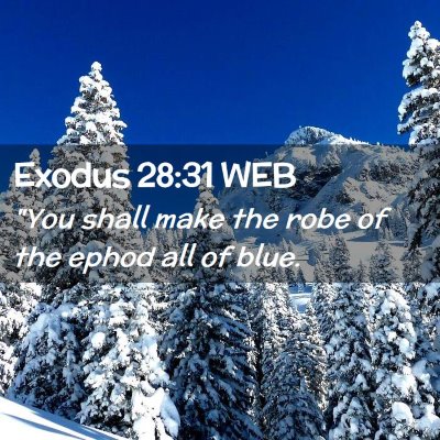 Picture 02 - Exodus 28:31 WEB - 