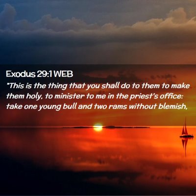 Picture 02 - Exodus 29:1 WEB - 