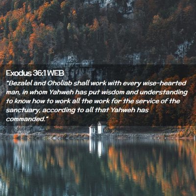 Picture 02 - Exodus 36:1 WEB - 