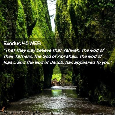 Picture 02 - Exodus 4:5 WEB - 