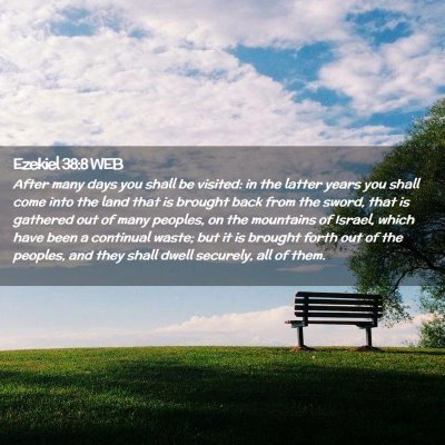 Picture 02 - Ezekiel 38:8 WEB - After many days you shall be visited: in the - Bible Verse Picture