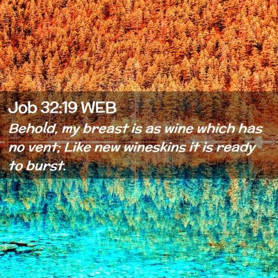 Picture 02 - Job 32:19 WEB - Behold, my breast is as wine which has no vent; - Bible Verse Picture