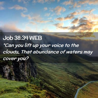 Picture 02 - Job 38:34 WEB - 