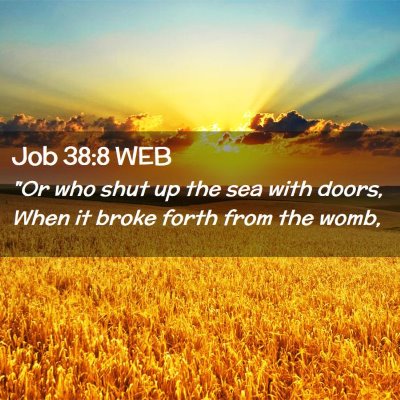 Picture 02 - Job 38:8 WEB - 