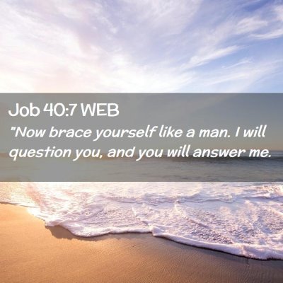 Picture 02 - Job 40:7 WEB - 