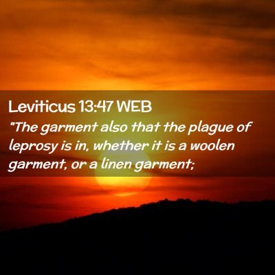 Picture 02 - Leviticus 13:47 WEB - 