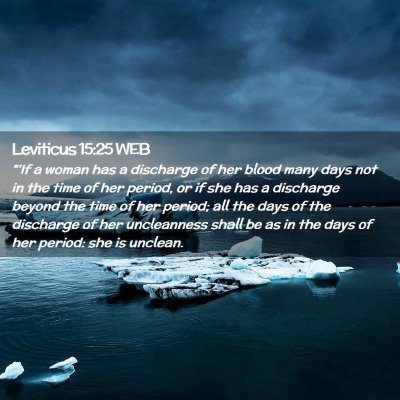 Picture 02 - Leviticus 15:25 WEB - 