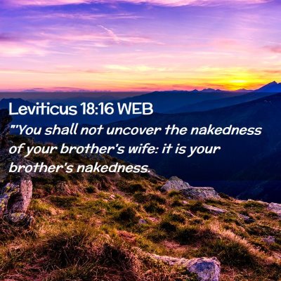 Picture 02 - Leviticus 18:16 WEB - 