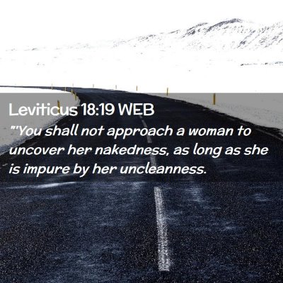 Picture 02 - Leviticus 18:19 WEB - 