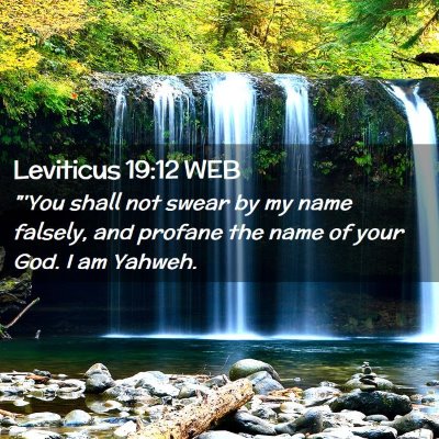 Picture 02 - Leviticus 19:12 WEB - 