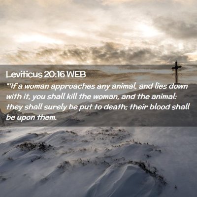 Picture 02 - Leviticus 20:16 WEB - 
