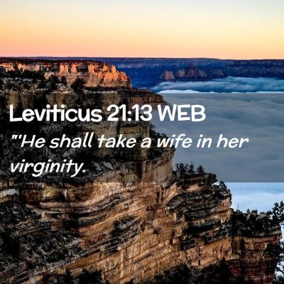 Picture 02 - Leviticus 21:13 WEB - 