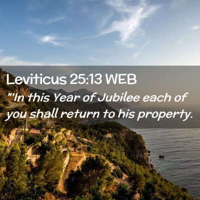 Picture 02 - Leviticus 25:13 WEB - 
