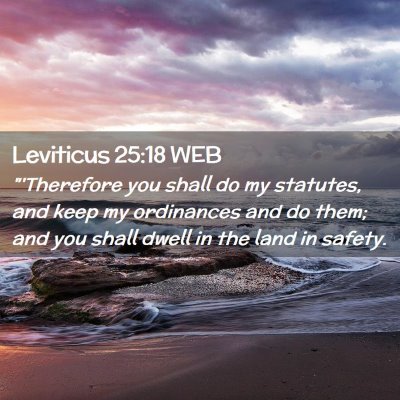 Picture 02 - Leviticus 25:18 WEB - 