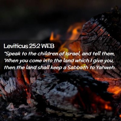 Picture 02 - Leviticus 25:2 WEB - 