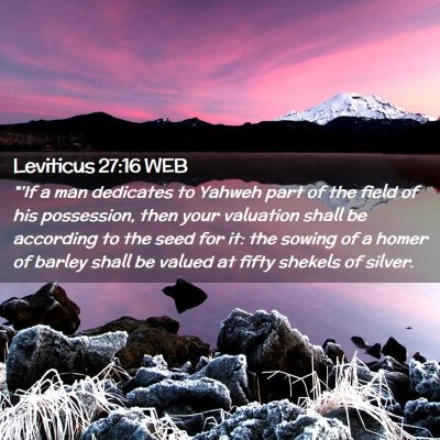 Picture 02 - Leviticus 27:16 WEB - 