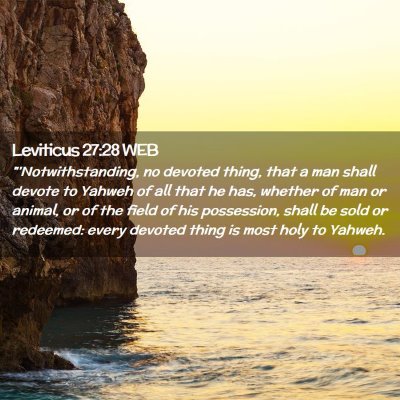 Picture 02 - Leviticus 27:28 WEB - 