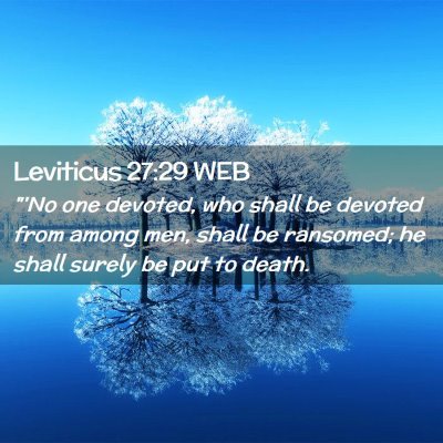 Picture 02 - Leviticus 27:29 WEB - 