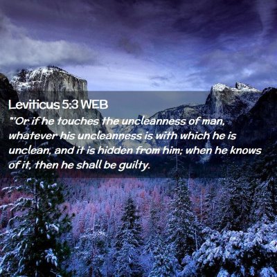 Picture 02 - Leviticus 5:3 WEB - 