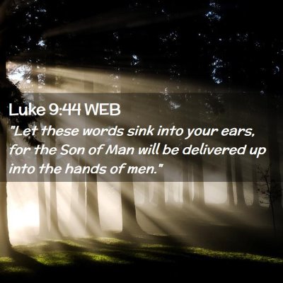 Picture 02 - Luke 9:44 WEB - 