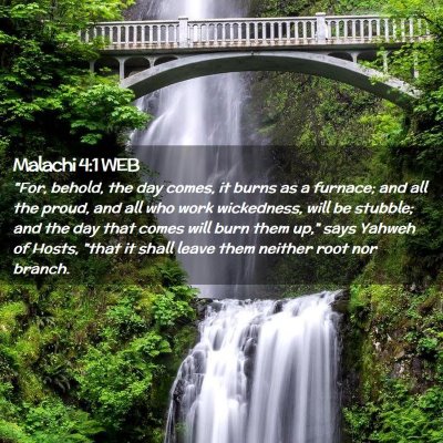 Picture 02 - Malachi 4:1 WEB - 