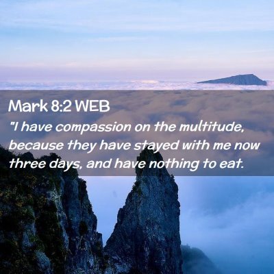 Picture 02 - Mark 8:2 WEB - 
