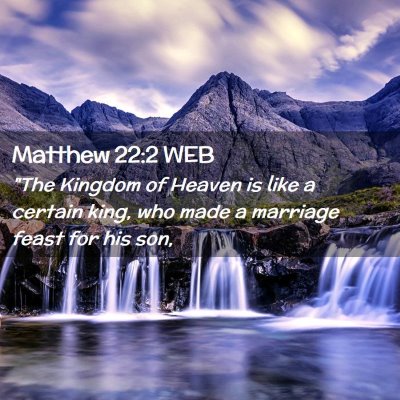 Picture 02 - Matthew 22:2 WEB - 